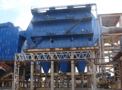 燒結(jié)機尾布袋除塵器